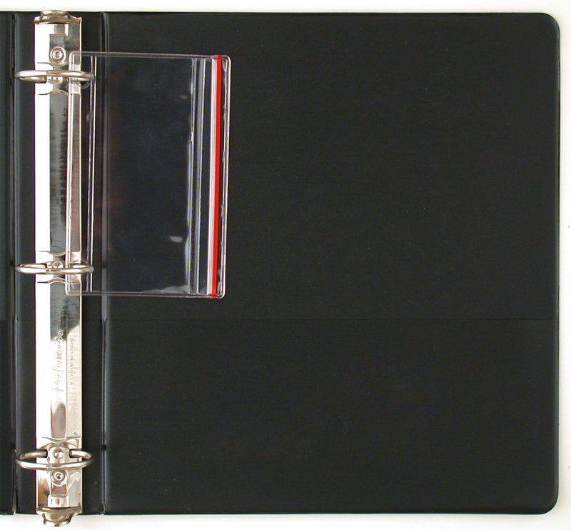 STORE SMART StoreSMART - Flash Drive Zipper Case for 3-Ring Binders - 50-Pack - Vinyl Plastic - R1831-FLASH50 - Made in USA - Image 3